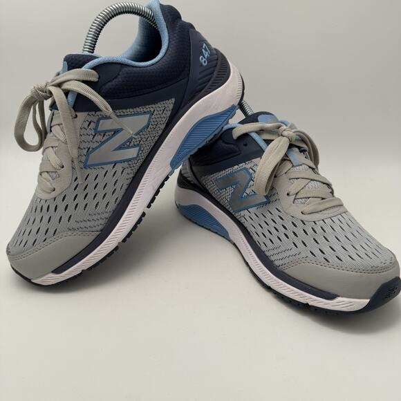 New Balance 847v4 Shoes Womens Size 7.5 D Gray Blue Walking Sneakers WW847LG4 - Picture 6 of 9